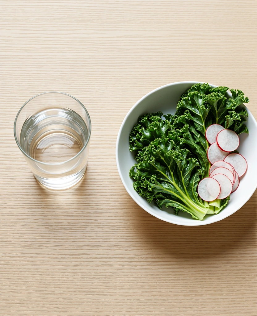 Frische gesunde Zutaten für eine ausgewogene Ernährung